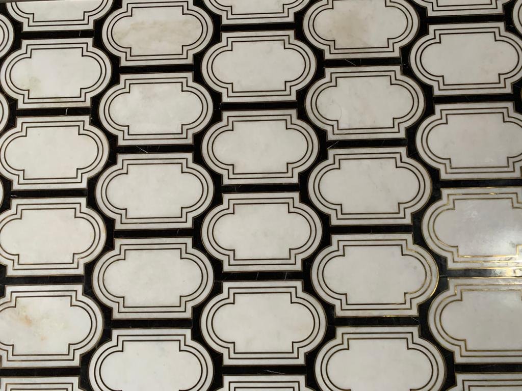 Statement 3D wall cladding installation